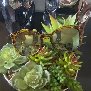 Reflective square- ish sunglasses